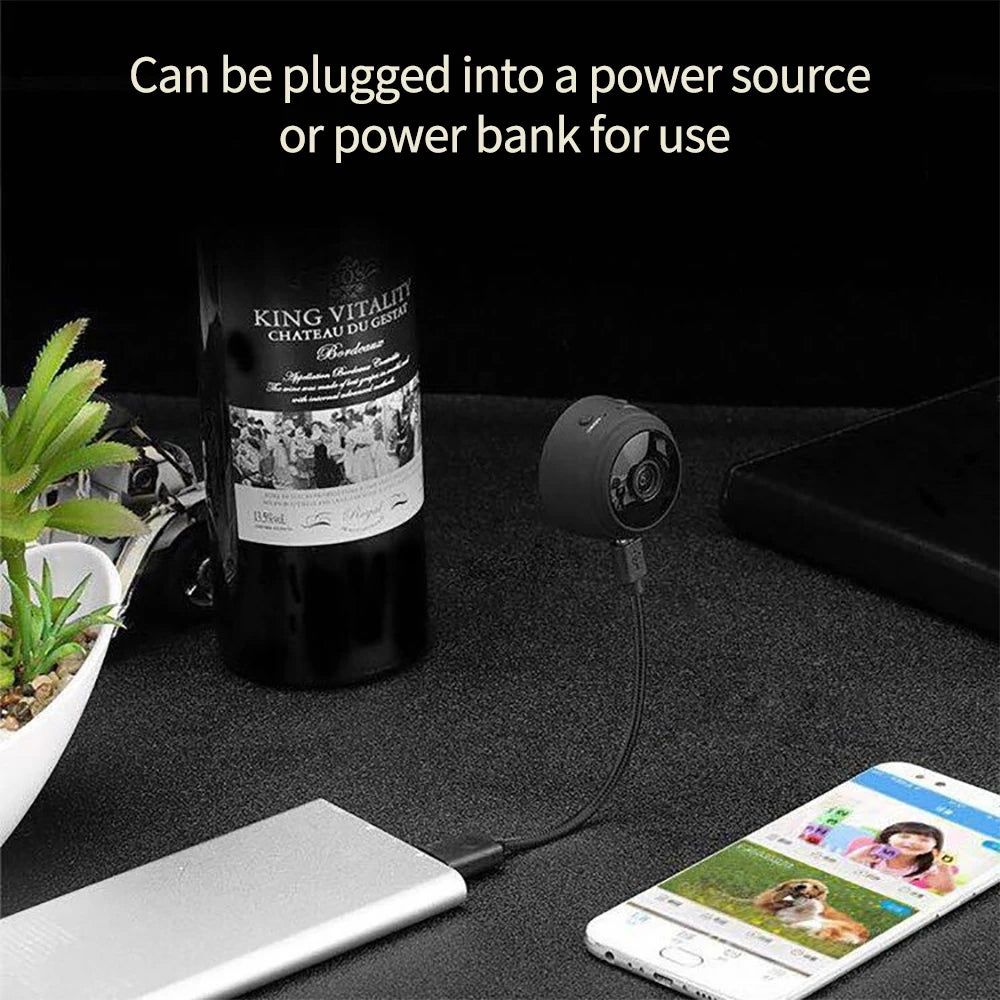 📸 Mini Câmera Wi-Fi A9 – Segurança Discreta e Inteligente